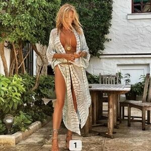 BN Chic Cream and Brown Cover-Up